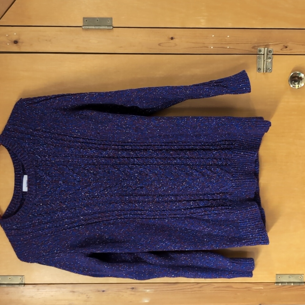 Purple sparkly Sweater